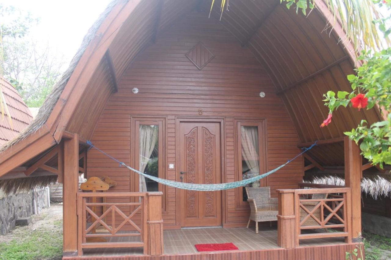 Hotel Gusung Indah Bungalow Gili Air Exterior foto