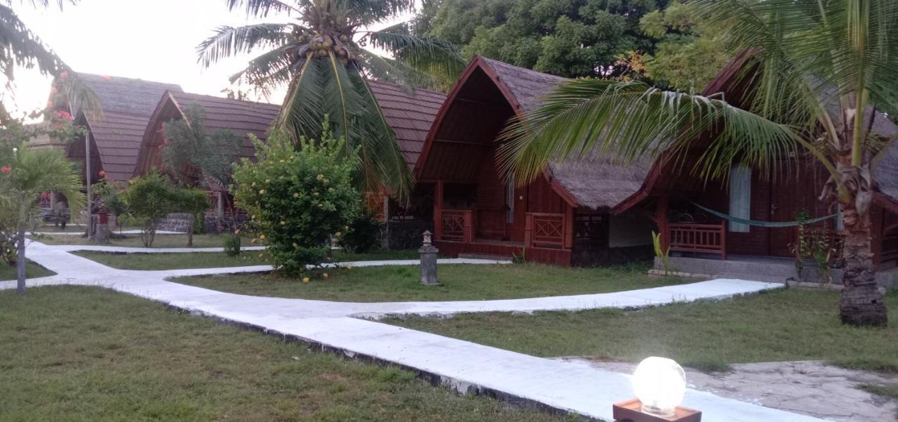 Hotel Gusung Indah Bungalow Gili Air Exterior foto