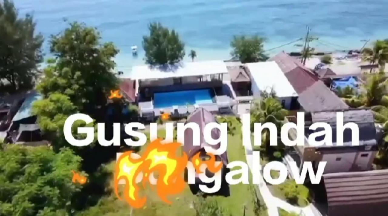 Hotel Gusung Indah Bungalow Gili Air Exterior foto