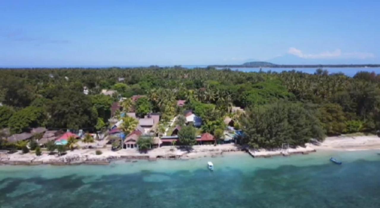 Hotel Gusung Indah Bungalow Gili Air Exterior foto