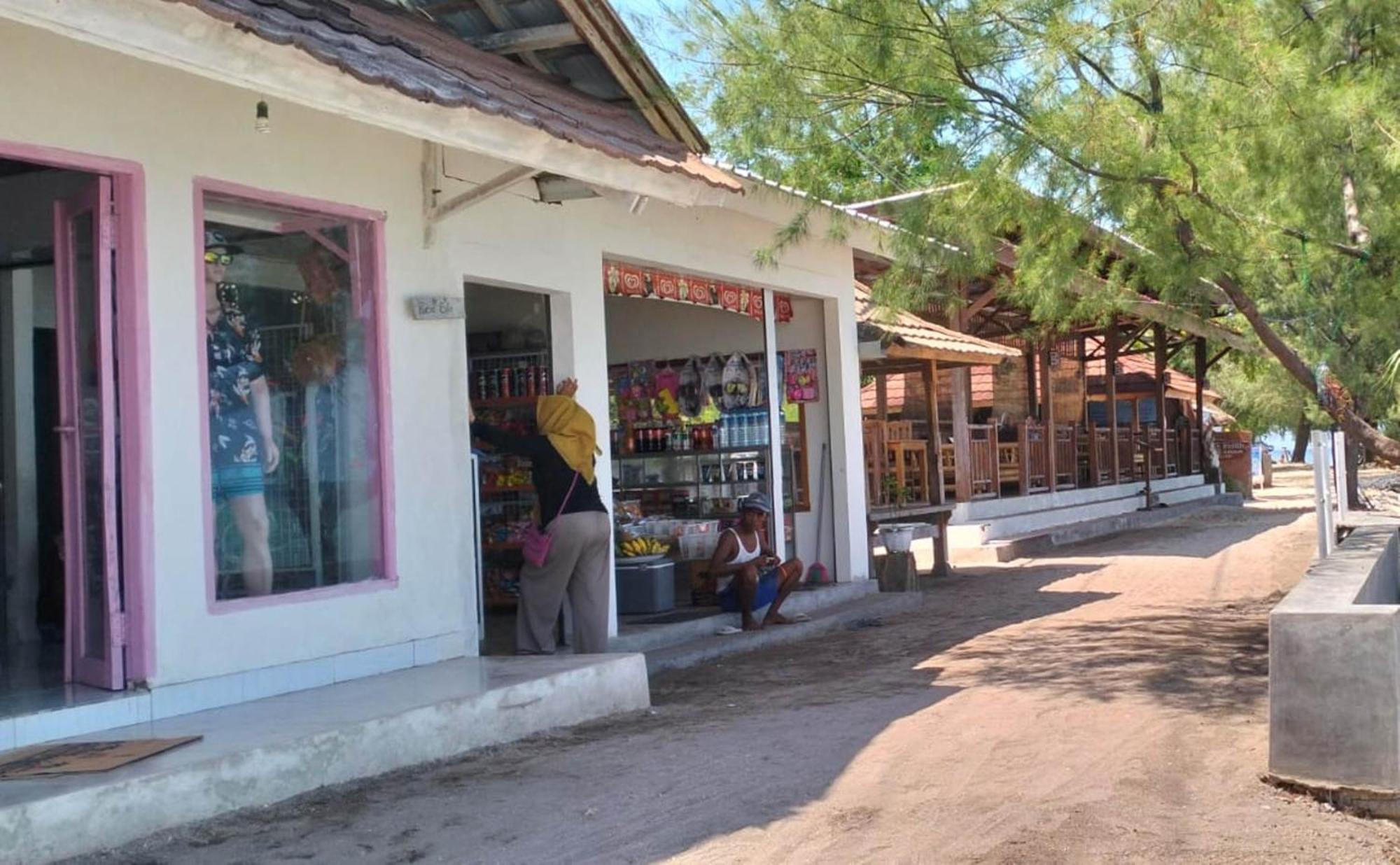 Hotel Gusung Indah Bungalow Gili Air Exterior foto