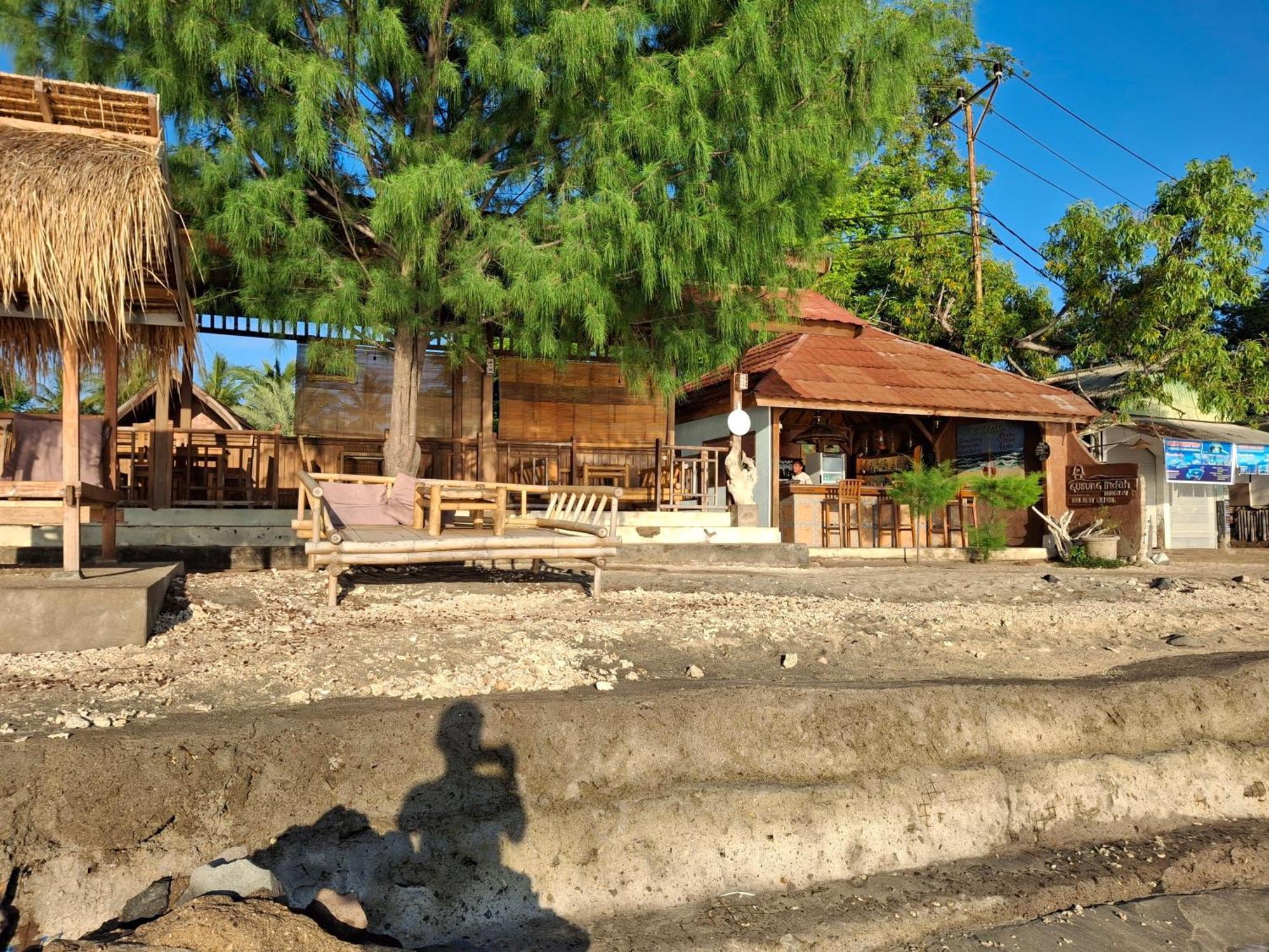 Hotel Gusung Indah Bungalow Gili Air Exterior foto